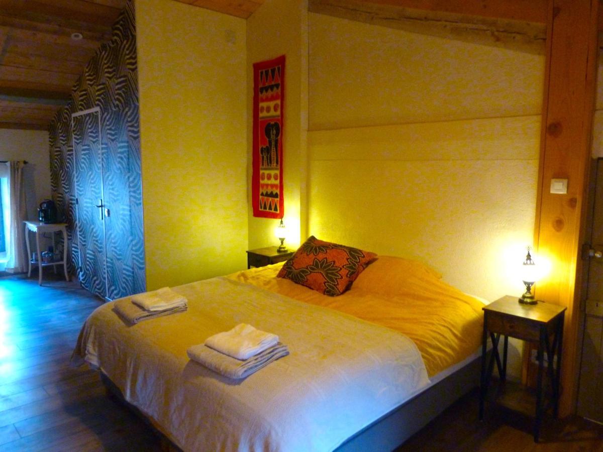 Chambres D'Hotes La Fougeraie Malvieres ภายนอก รูปภาพ